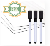 OFFERTA: Penna Cancellabile + Placca Trasparente