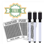 OFFERTA: Penna Cancellabile + Tracker Plastificato