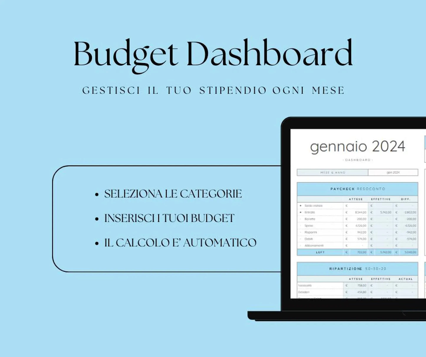 Gestione Budget (PRO)
